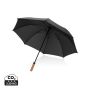 Tony  Aware™ RPET 30 inch acacia auto open umbrella Black