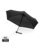 19.5" Aware™ RPET super mini manual 190T Pongee umbrella Black