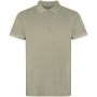 Cobain short sleeve unisex polo  Khaki