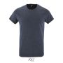 REGENT FIT heather denim