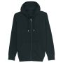 Connector - The Essential Unisex Zip-Thru Hoodie Sweatshirt Black