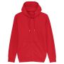 Connector - The Essential Unisex Zip-Thru Hoodie Sweatshirt Red