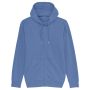 Connector - The Essential Unisex Zip-Thru Hoodie Sweatshirt Blue