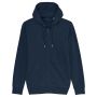 Connector - The Essential Unisex Zip-Thru Hoodie Sweatshirt Navy Blue