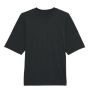 Blaster - The Unisex Oversized High Neck T-Shirt Black