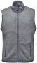 Avalanche Full Zip Fleece Vest Carbon