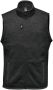 Avalanche Full Zip Fleece Vest Sortmelert