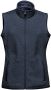Avalanche Full Zip Fleece Vest (W) Marinemeleret