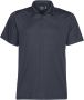 Eclipse pique polo (M) Navy Blue