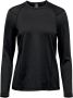 Milano l/s tee (W) Black