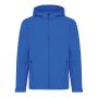 IQONIQ Makalu men recycled polyester soft shell jacket royal blue