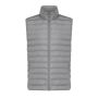 IQONIQ Meru men recycled polyester bodywarmer silver grey