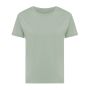 IQONIQ Yala women lightweight recycled cotton t-shirt Iceberg green