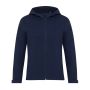 IQONIQ Makalu women recycled polyester soft shell jacket navy