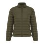IQONIQ Maiko women recycled polyester padded jacket khaki