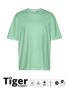 Unisex Tiger Cotton Oversized T-shirt Dusty Mint