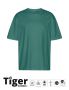 Unisex Tiger Cotton Oversized T-shirt Teal