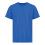 IQONIQ Koli kids lightweight recycled cotton t-shirt royal blue