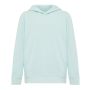 IQONIQ Yengo kids recycled cotton hoodie with sidepockets crushed mint
