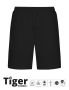 Unisex Tiger Cotton Sweatshorts Black