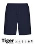 Unisex Tiger Cotton Sweatshorts Navy