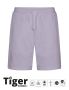 Unisex Tiger Cotton Sweatshorts Dusty Purple