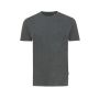 IQONIQ Manuel recycled cotton t-shirt undyed heather anthracite