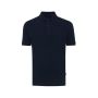 IQONIQ Yosemite recycled cotton pique polo navy