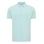 IQONIQ Yosemite recycled cotton pique polo crushed mint