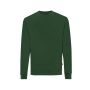 IQONIQ Zion recycled cotton crew neck forest green