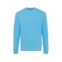 IQONIQ Zion recycled cotton crew neck tranquil blue
