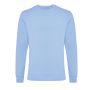 IQONIQ Zion recycled cotton crew neck sky blue