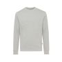 IQONIQ Denali recycled cotton crew neck undyed heather grey
