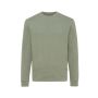 IQONIQ Denali recycled cotton crew neck undyed heather green