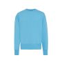 IQONIQ Kruger relaxed recycled cotton crew neck tranquil blue