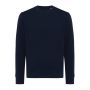 IQONIQ Etosha lightweight recycled cotton crew neck navy