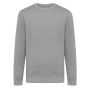 IQONIQ Etosha lightweight recycled cotton crew neck light heather anthracite