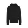 IQONIQ Yoho recycled cotton relaxed hoodie Black