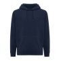 IQONIQ Trivor recycled polyester microfleece hoodie Navy Blue
