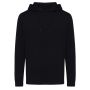 IQONIQ Rila lightweight recycled cotton hoodie black