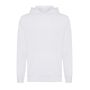 IQONIQ Rila lightweight recycled cotton hoodie recycled white