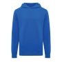 IQONIQ Yengo recycled cotton hoodie with sidepockets royal blue