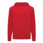 IQONIQ Yengo recycled cotton hoodie with sidepockets red