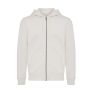 IQONIQ Abisko recycled cotton zip through hoodie natural raw