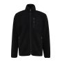 IQONIQ Diran recycled polyester pile fleece jacket black