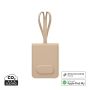 VINGA Baltimore RCS Luggage Tag With Finder Dual Beige