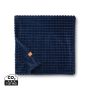 VINGA Branson GRS recycled pet blanket Navy Blue