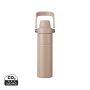 VINGA Baltimore trek RCS recycled SS bottle 600 ML Beige