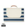 VINGA Alba GRS RPET picnic blanket large Navy Blue