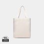 VINGA Hilo AWARE™ recycled canvas tote bag off white